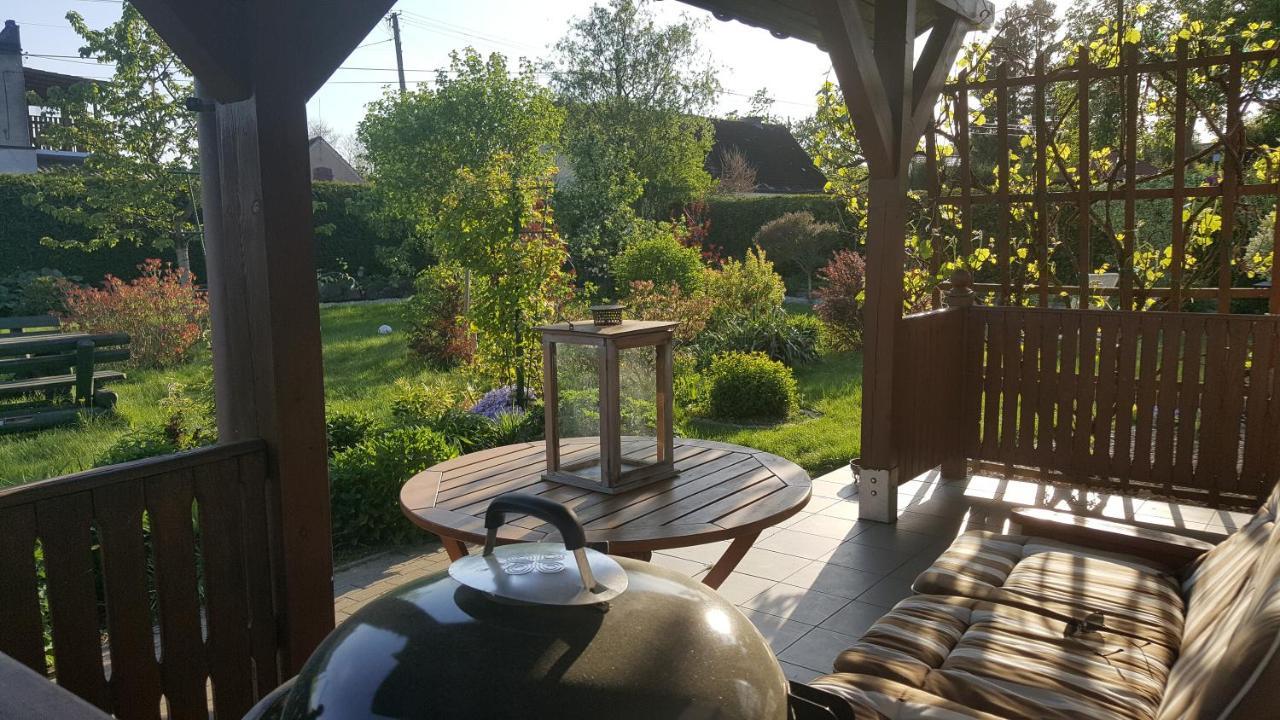 Domek Nad Jeziorem Bystrzyna Świdwin Buitenkant foto